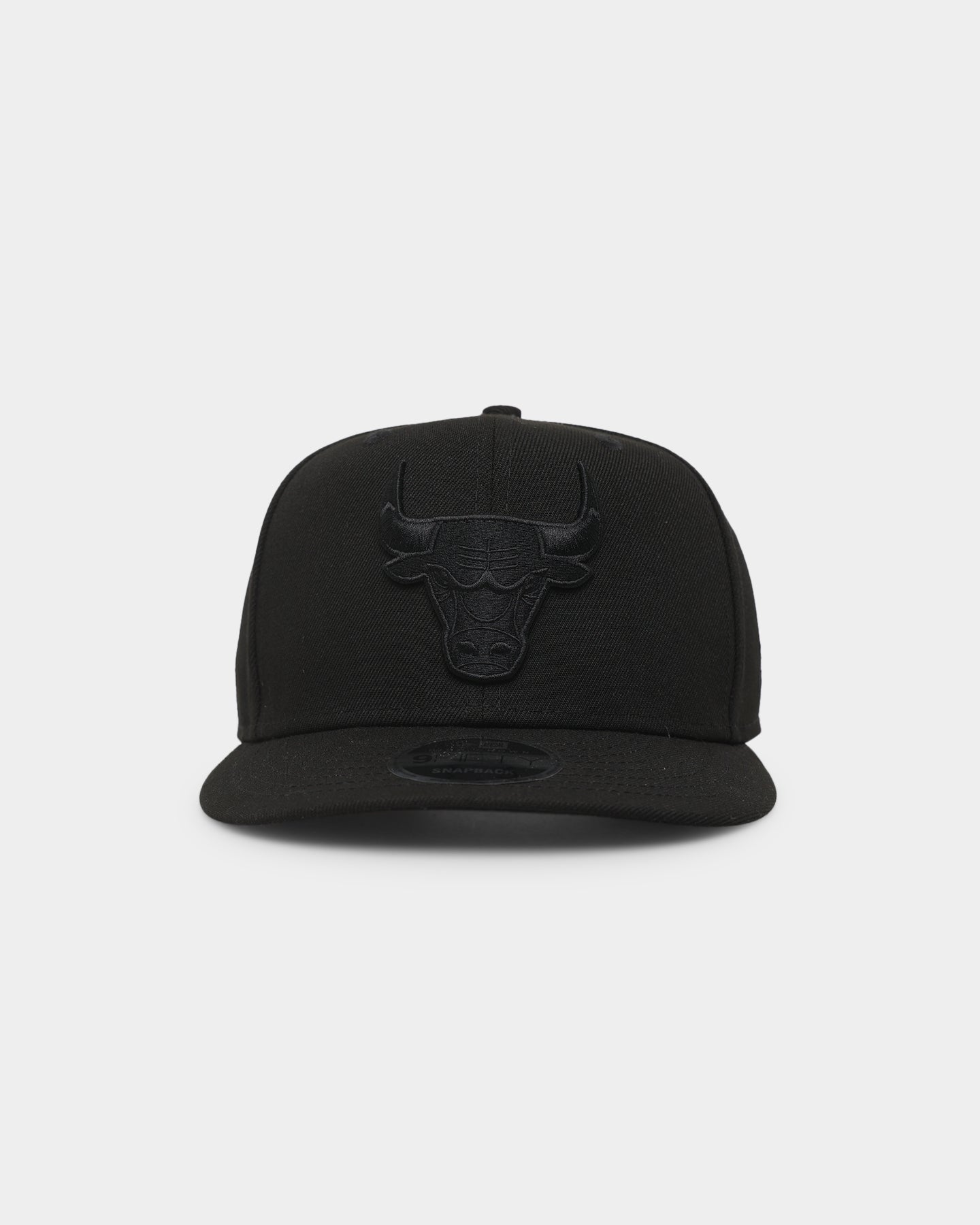 New Era Chicago Bulls 9FIFTY High Crown Precurved Snapback Black/Black