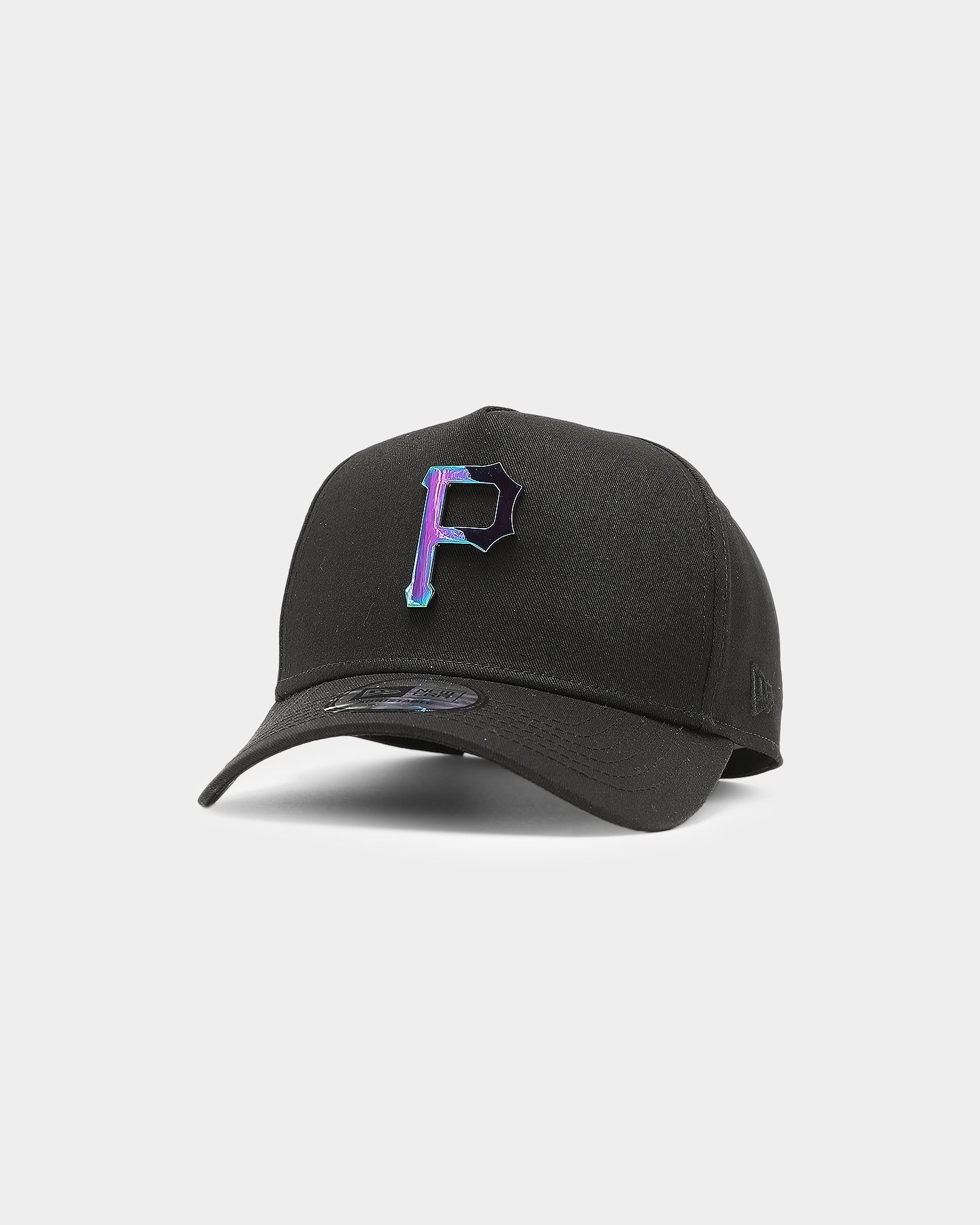New Era Pittsburgh Pirates 'Metal Badge' 9FORTY K-Frame Snapback Black/Iridescent