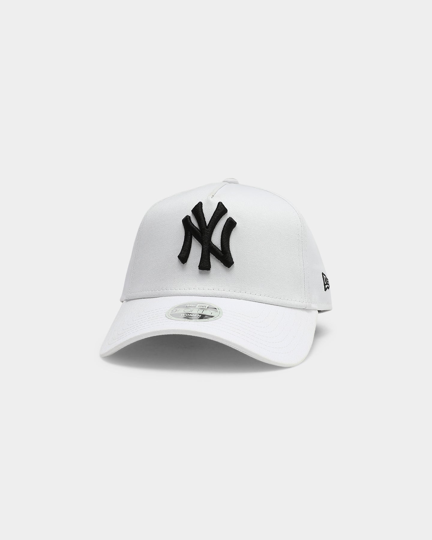 New Era Women's New York Yankees 9FORTY A-Frame Snapback White/Black