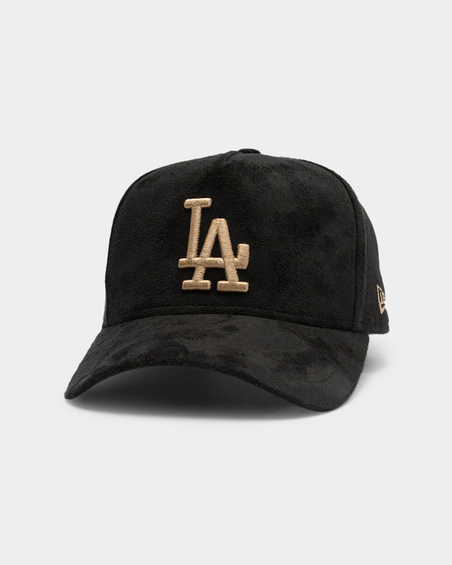 New Era Los Angeles Dodgers 'Black/Tan Suede' 9FORTY K-Frame Strapback Black/Tan