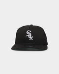 New Era Men's Chicago White Sox Mini Logo Old Golfer Snapback Black/OTC