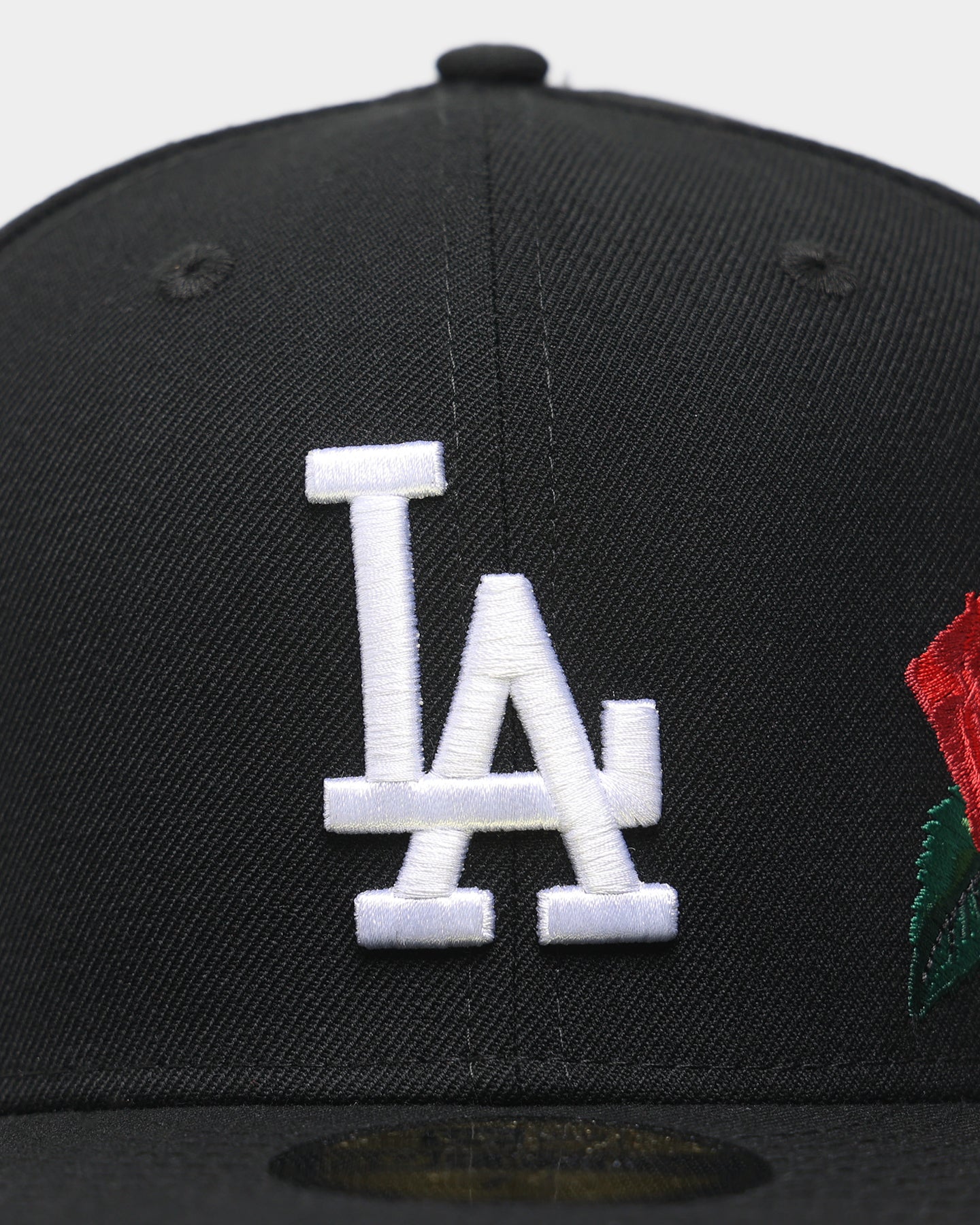 New Era Los Angeles Dodgers 'Rose Emblem' 59FIFTY Fitted Black/Rose