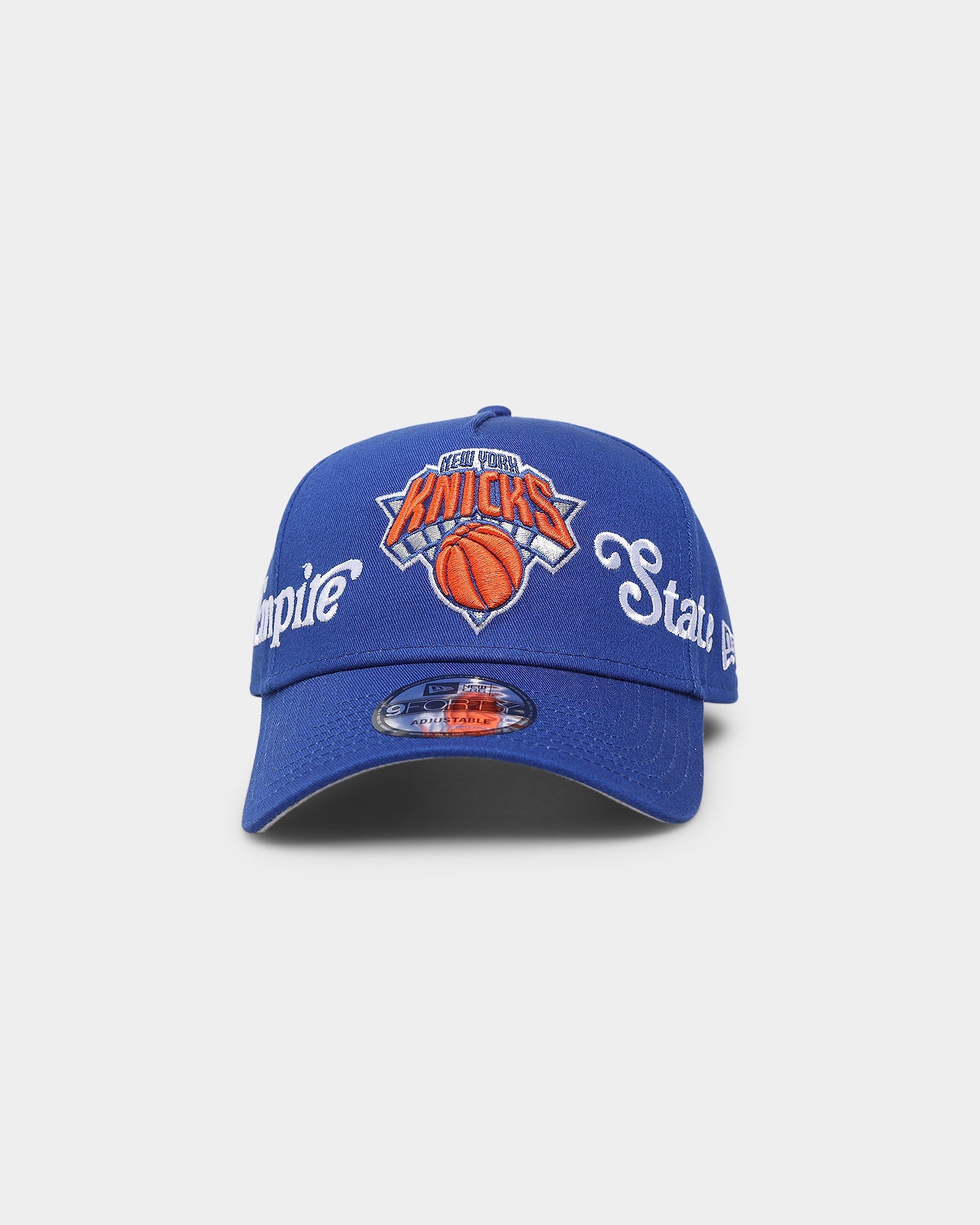 New Era New York Knicks 'City Nickname' 9FORTY A-Frame Snapback Original Team Colours