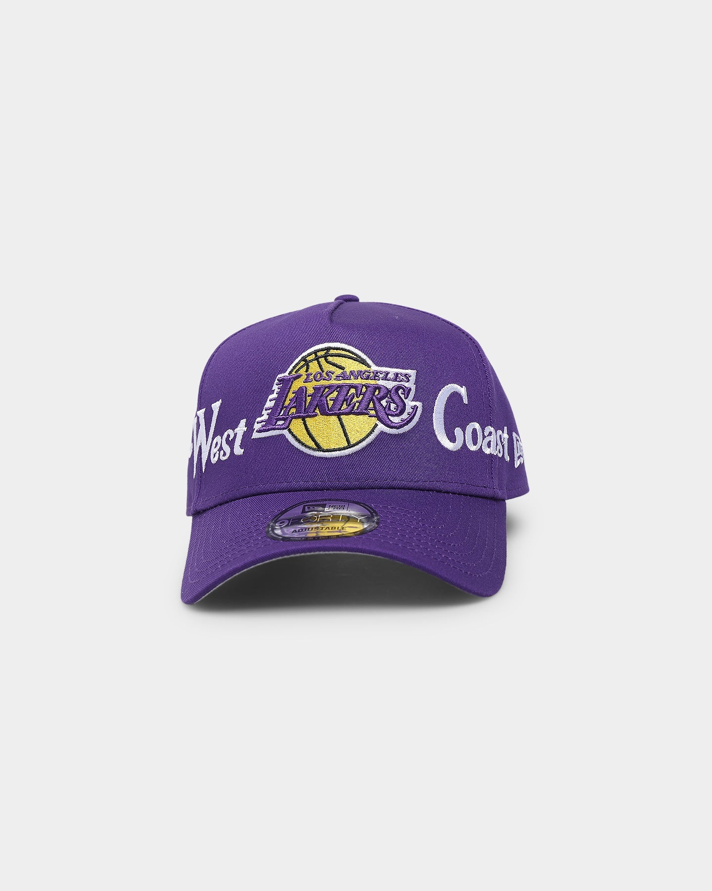 New Era Los Angeles Lakers 'City Nickname' 9FORTY A-Frame Snapback Original Team Colours
