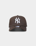 New Era New York Yankees "Yankees Colour Pop" 9FORTY A-Frame Snapback Walnut
