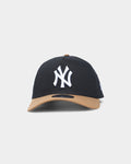 New Era New York Yankees 9FORTY A-Frame Snapback Black/Wheat