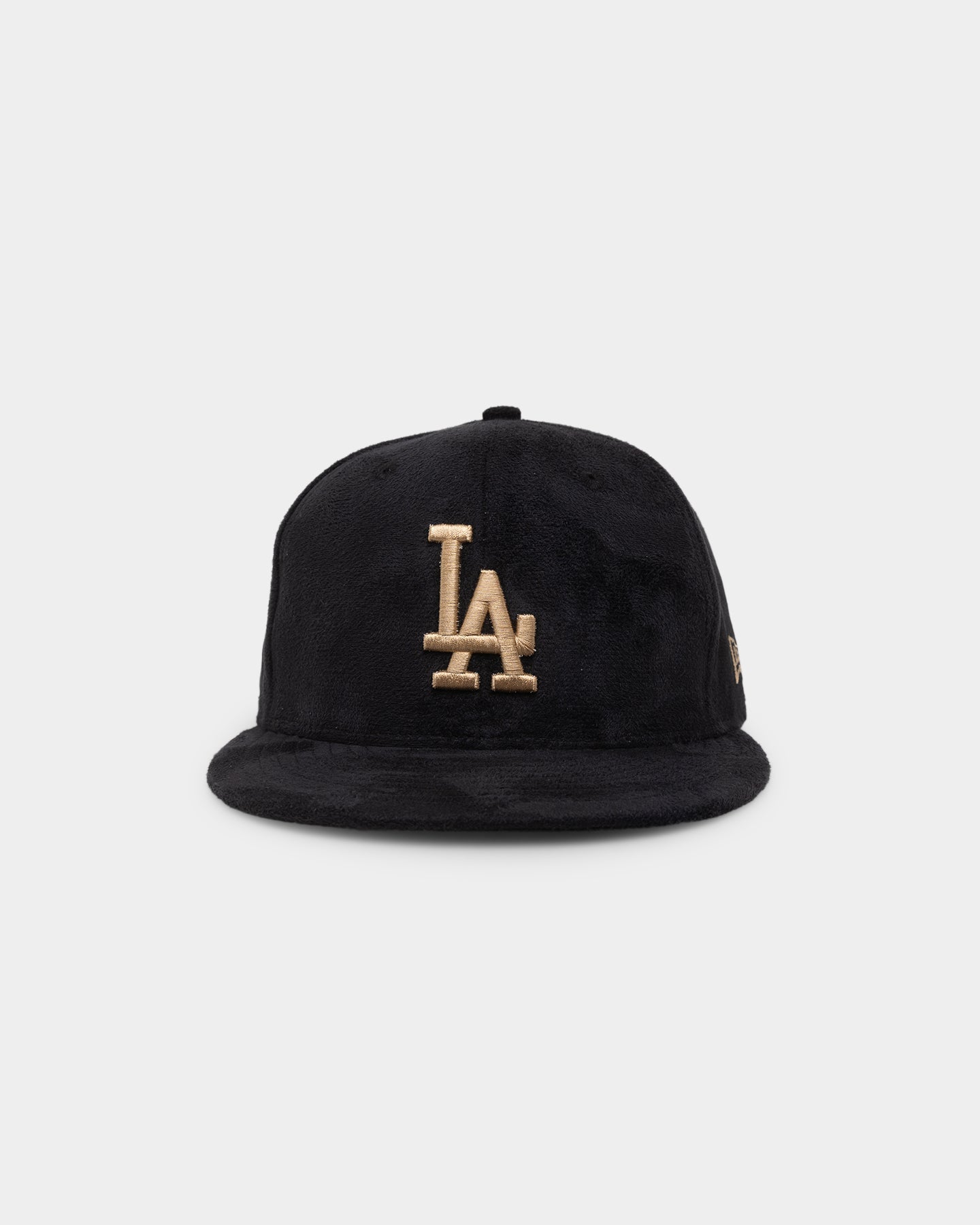 New Era Los Angeles Dodgers 'Black Tan Suede' 59FIFTY Fitted Black/Tan