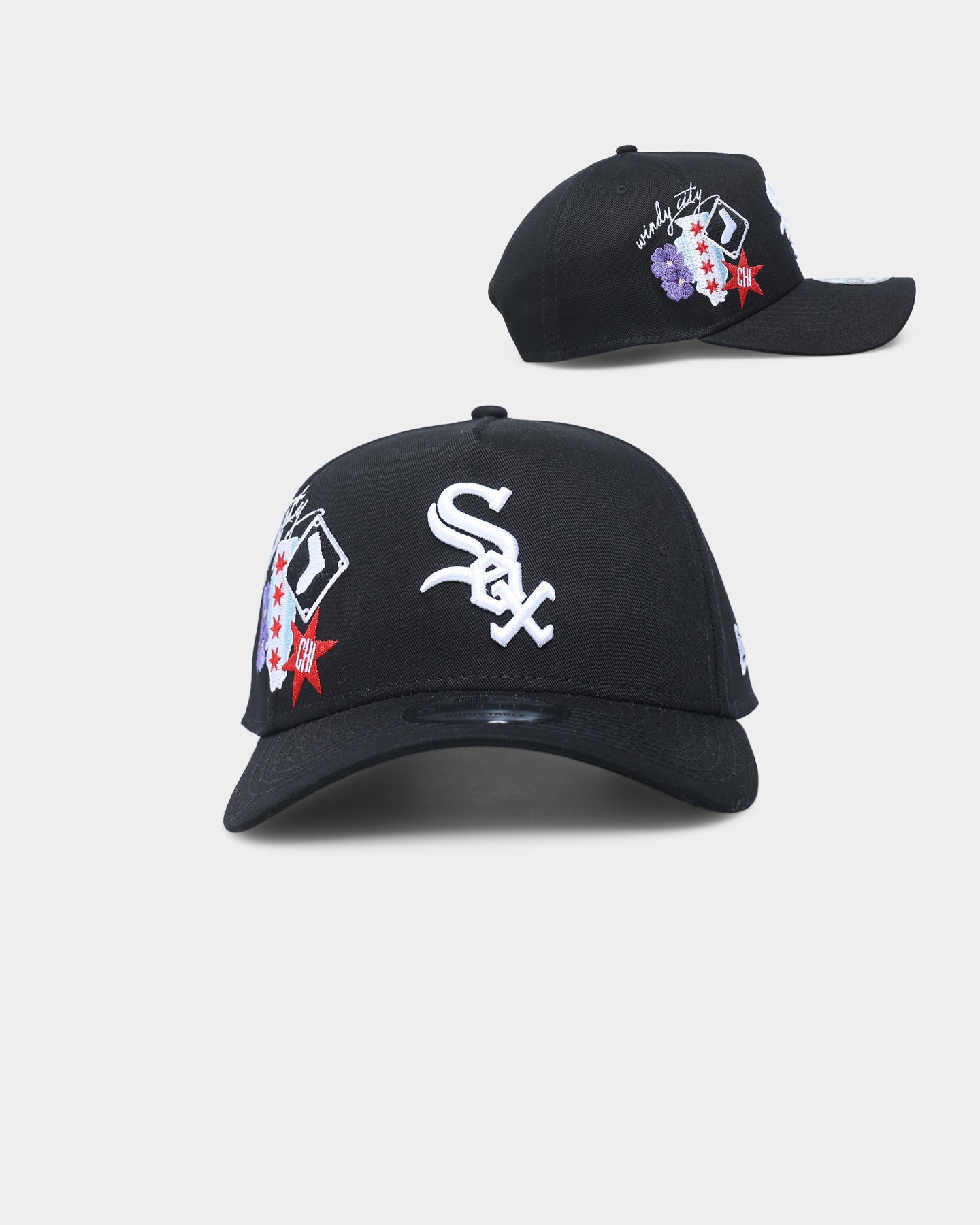 New Era Chicago White Sox 'City Cluster' 9FORTY A-Frame Snapback Red