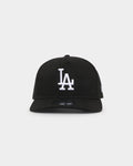 New Era Los Angeles Dodgers Old Golfer Snapback Black/White