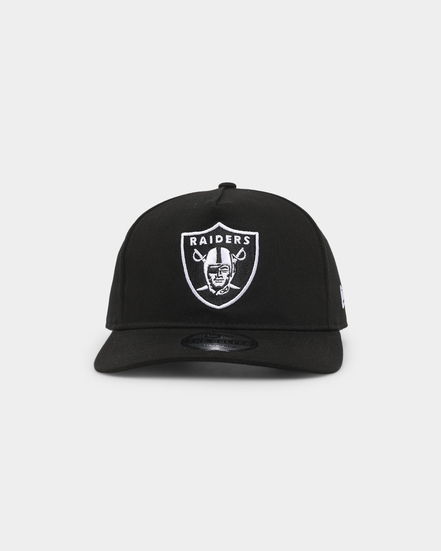 New Era Las Vegas Raiders Old Golfer Snapback Black/White