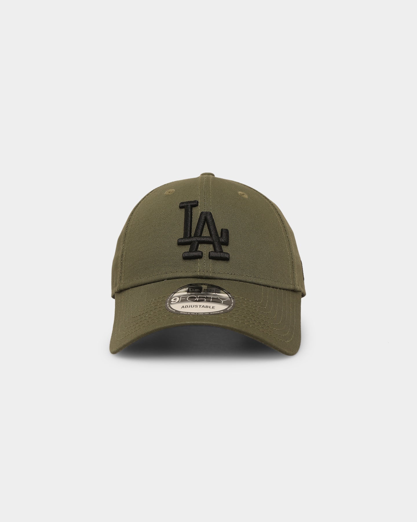 New Era Los Angeles Dodgers Core 9FORTY Casual Strapback Olive/Black