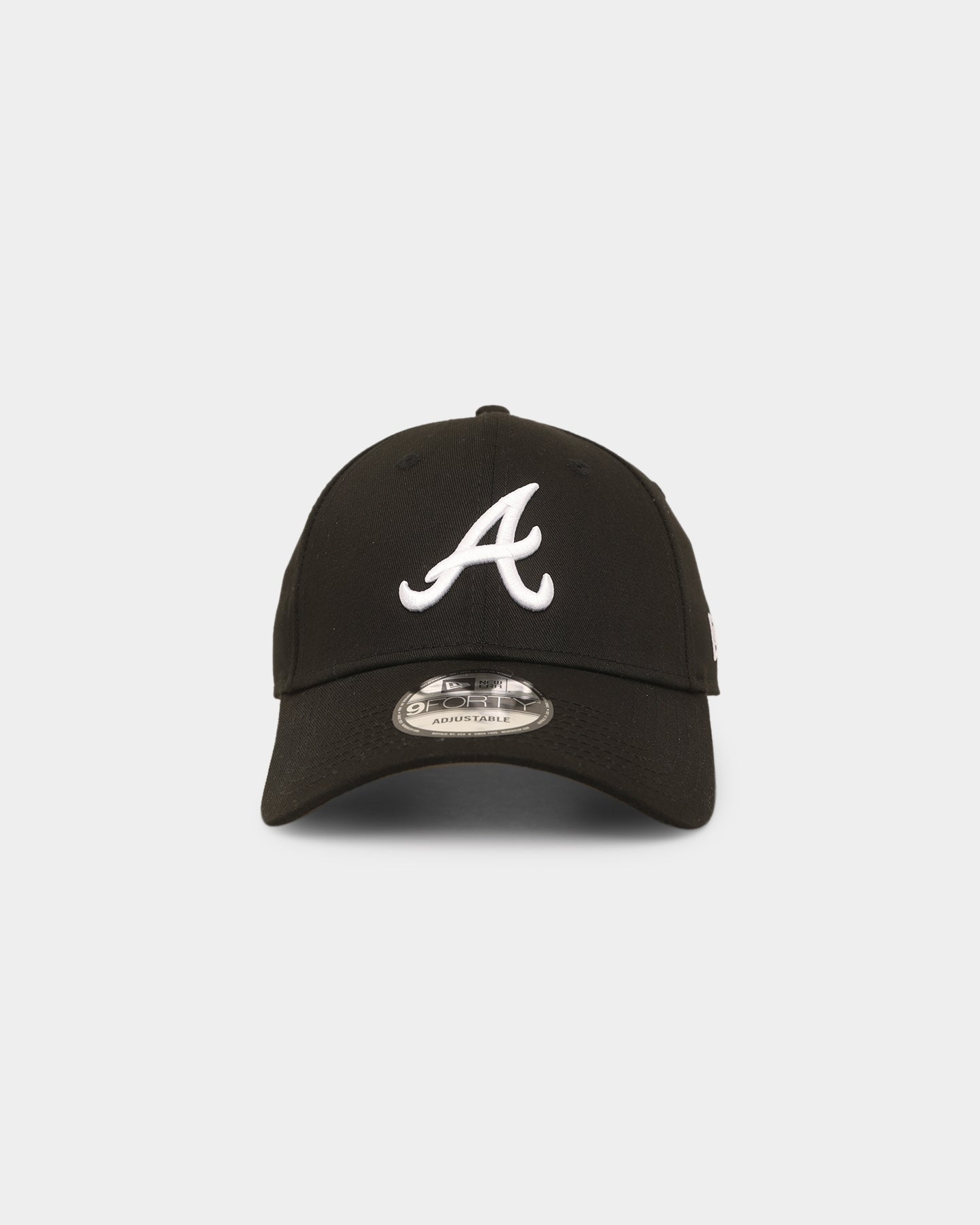New Era Atlanta Braves Core 9FORTY Casual Strapback Black/White