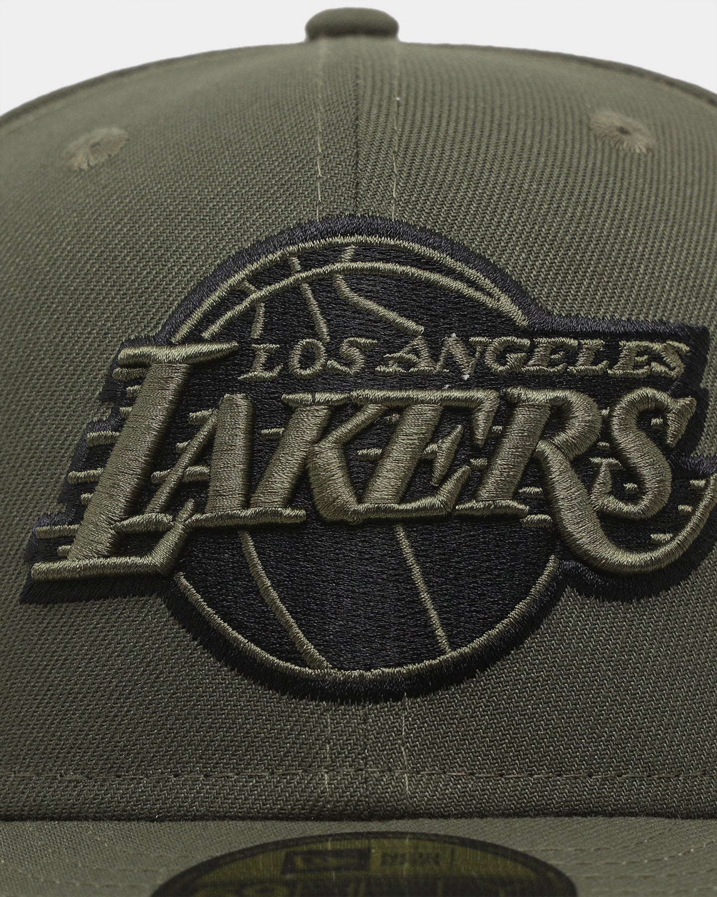 New Era Los Angeles Lakers 'Olive Black' 59 FIFTY Fitted Olive/Black