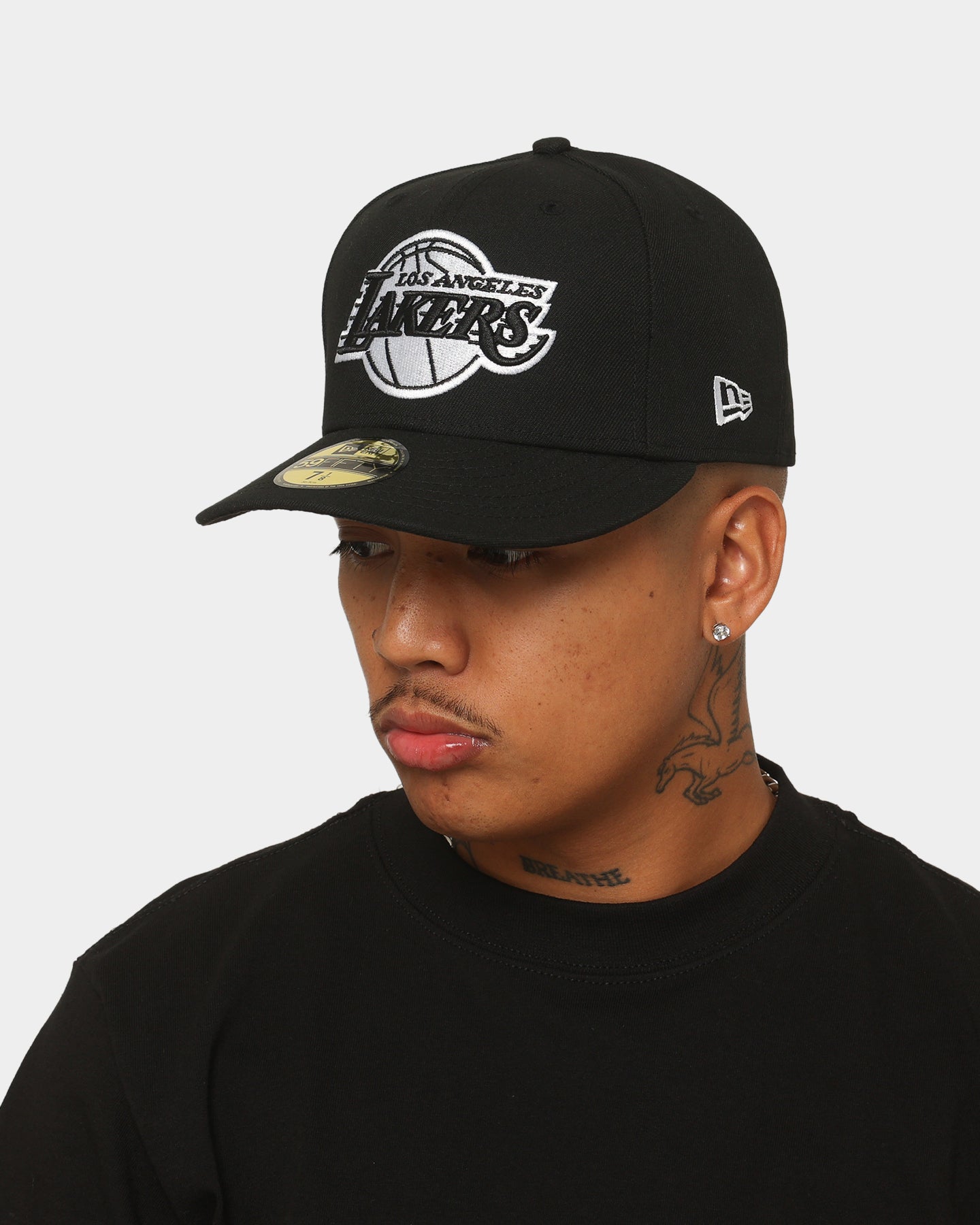 New Era Los Angeles Lakers 59FIFTY Fitted Black/White