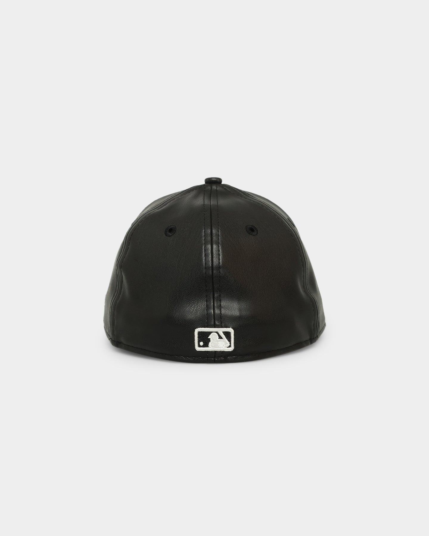New Era Los Angeles Dodgers 'Core PU Leather' 59FIFTY Fitted Black/White