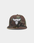 New Era Chicago Bulls 'Core Camo' 59FIFTY Fitted Camo/White