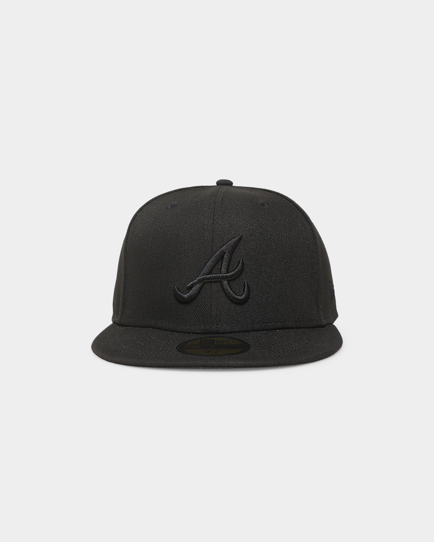 New Era Atlanta Braves 'Black On Black' 59FIFTY Fitted Black/Black