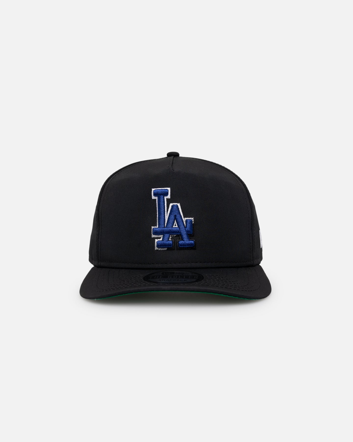 New Era Los Angeles Dodgers Golfer Pre-Curved Snapback Black/OTC