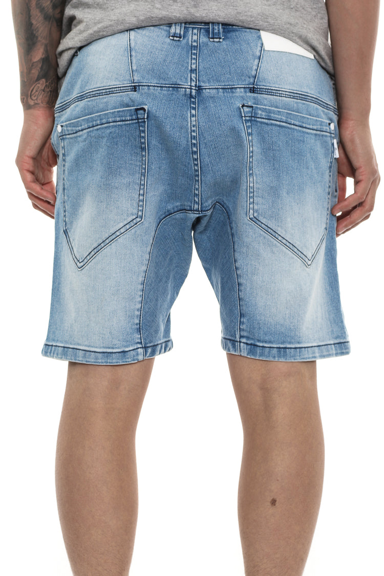 Nena and Pasadena Flight Short Blue