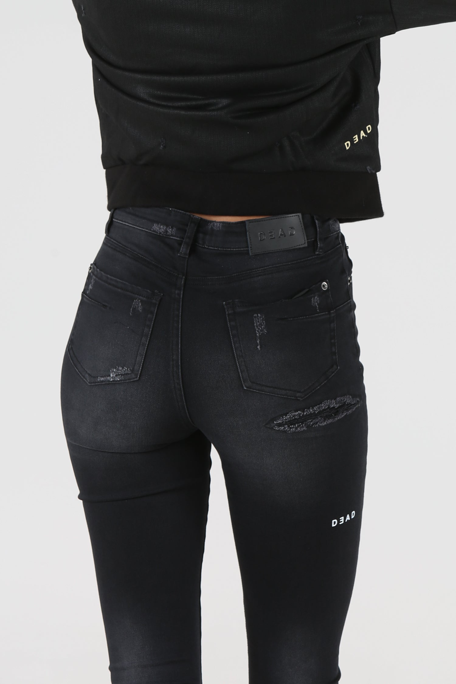 Dead Studios Skinny And High Women's Jean Black