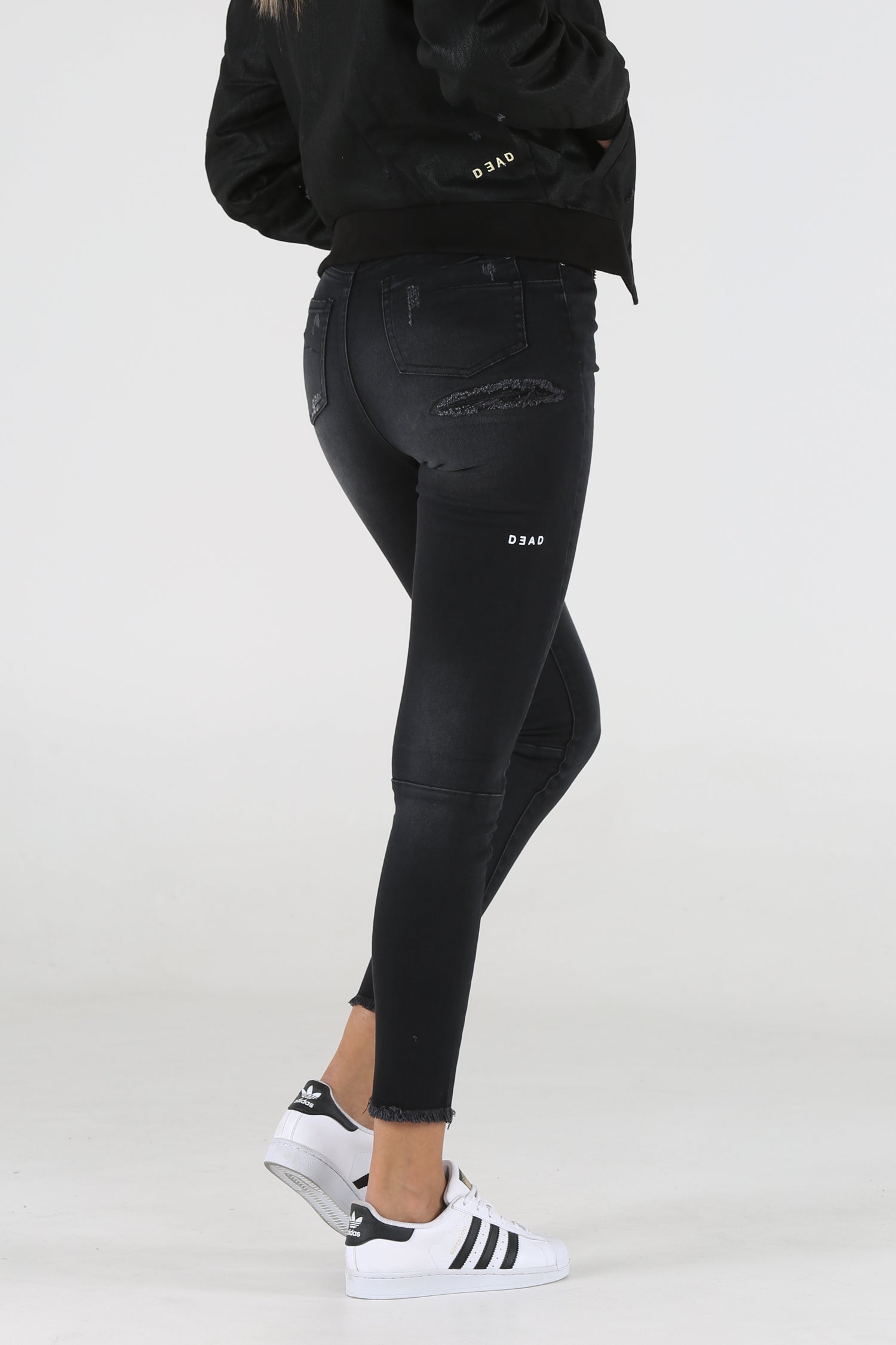 Dead Studios Skinny And High Women's Jean Black