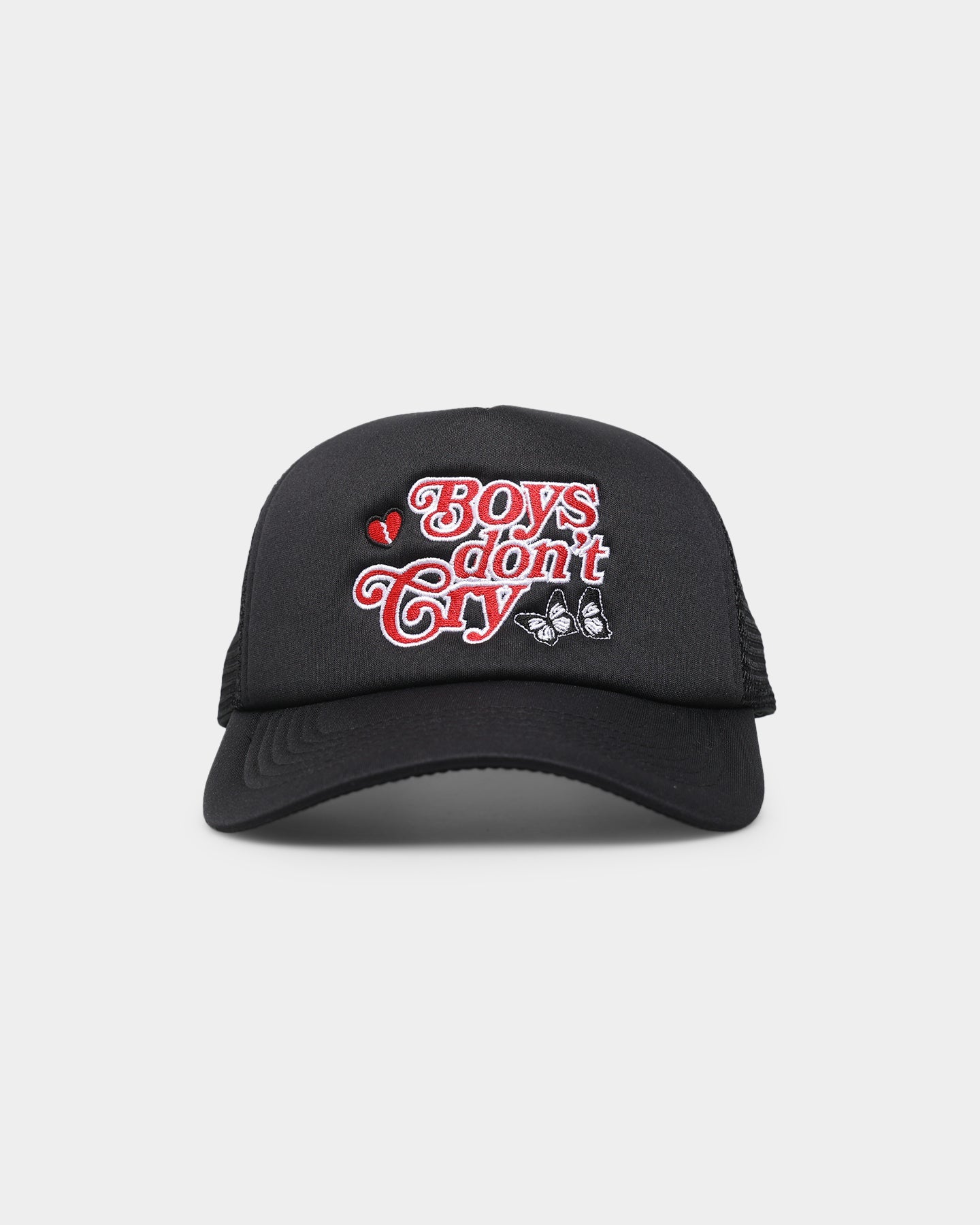 Goat Crew Boys Don't Cry Trucker Snapback Black