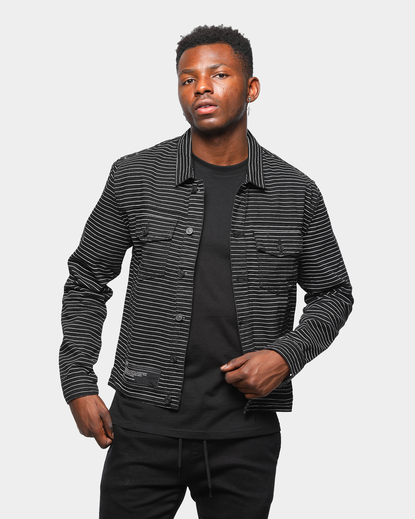 Nana Judy Astor Denim Jacket Black/White