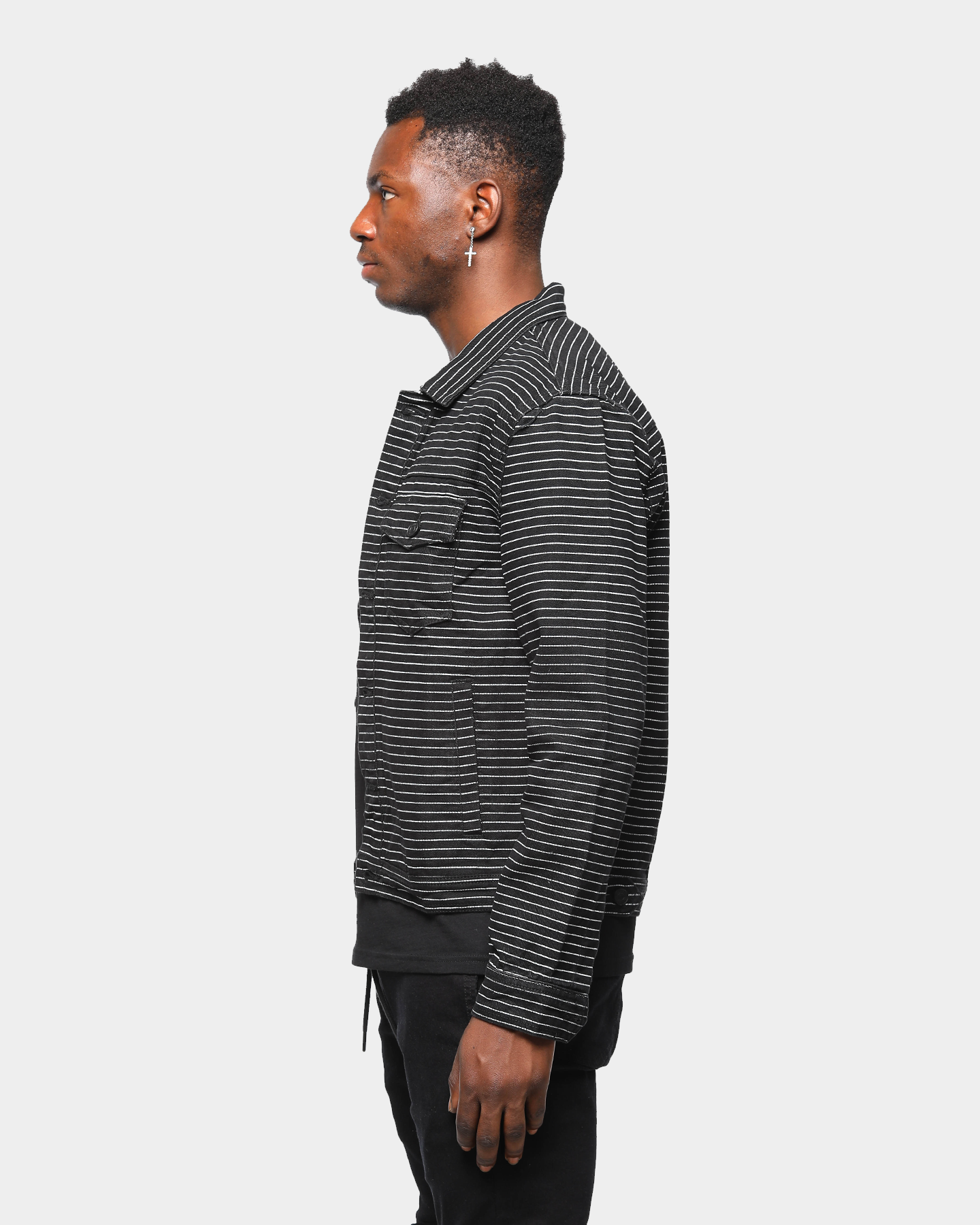 Nana Judy Astor Denim Jacket Black/White