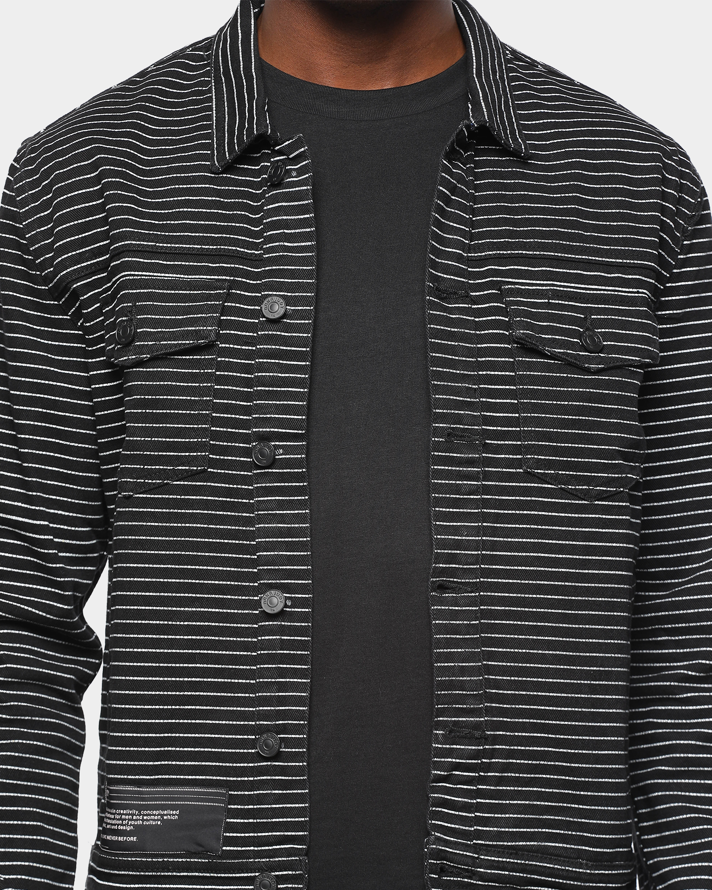 Nana Judy Astor Denim Jacket Black/White