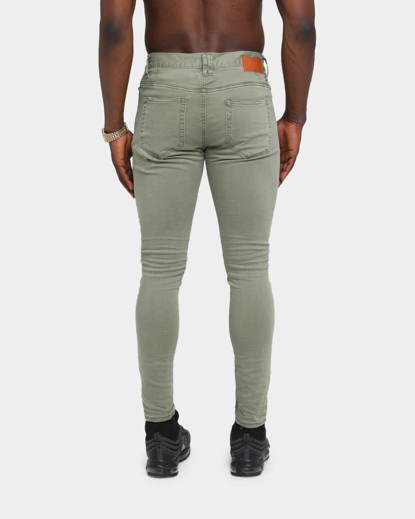 Nena And Pasadena Doomsday Skinny Jean Khaki