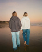 "Yin+Yang" Let's Watch the Sunset Oversized Lux Hoodie