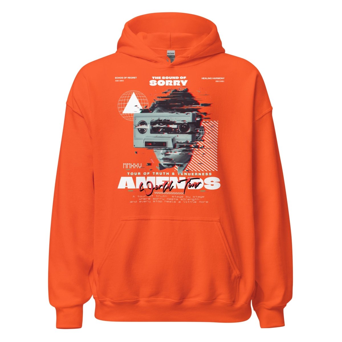 Amends World Tour Hoodie – Sobriety Meets Streetwear