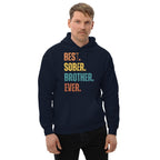 Best. Sober. Brother. Ever. Hoodie – Recovery Hoodie for Brothers