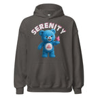 Blue Serenity Cub Hoodie – Calm Recovery Comfort – Unisex Sober Apparel