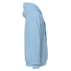 Blue Serenity Cub Hoodie – Calm Recovery Comfort – Unisex Sober Apparel
