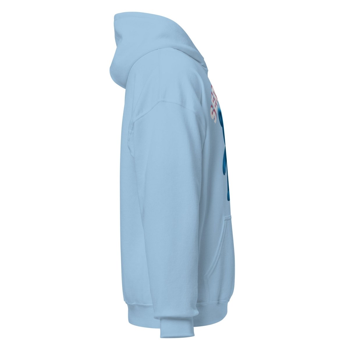 Blue Serenity Cub Hoodie – Calm Recovery Comfort – Unisex Sober Apparel