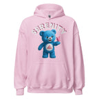 Blue Serenity Cub Hoodie – Calm Recovery Comfort – Unisex Sober Apparel