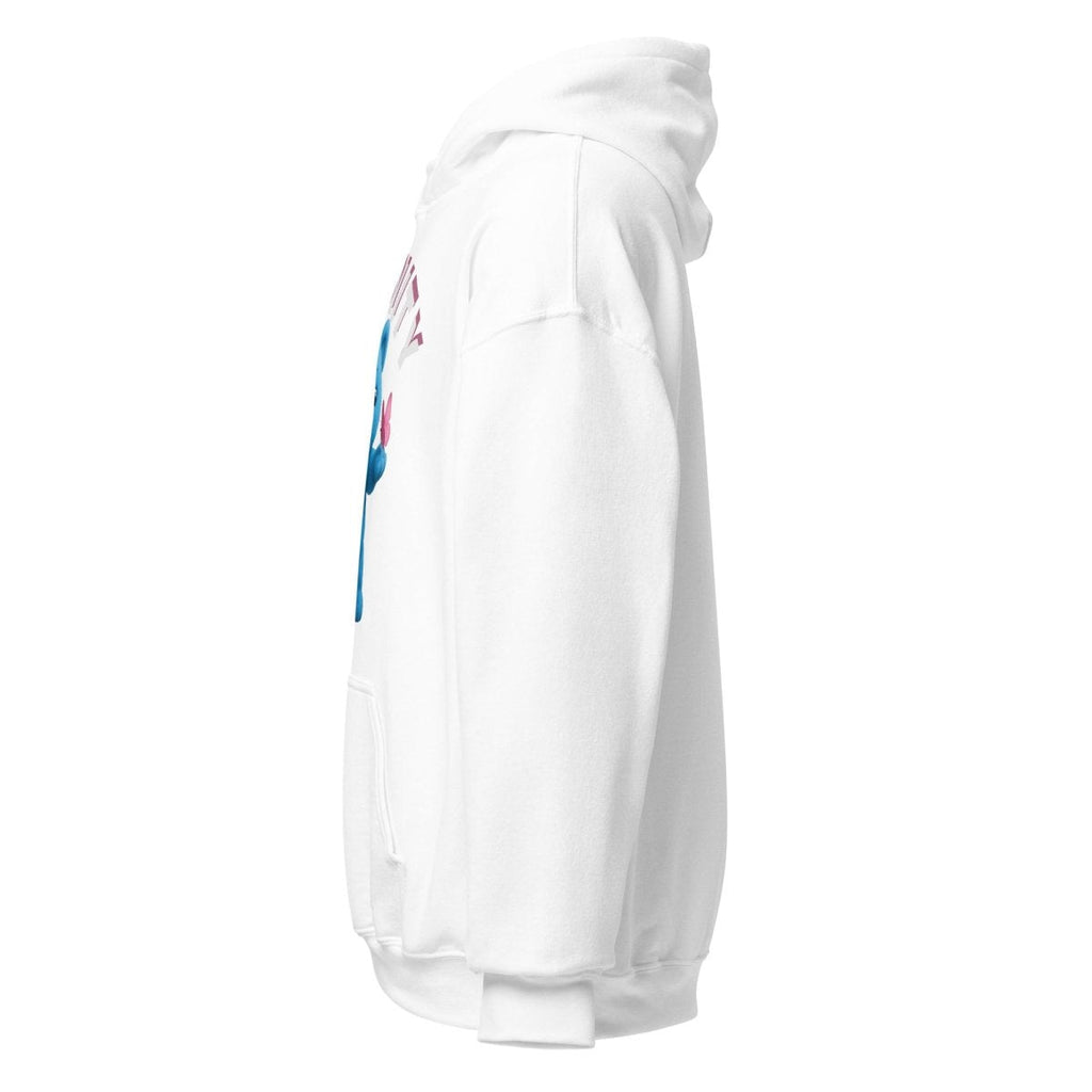 Blue Serenity Cub Hoodie – Calm Recovery Comfort – Unisex Sober Apparel