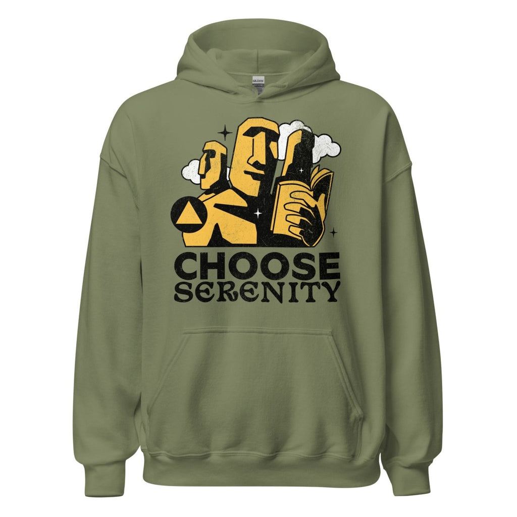 Choose Serenity Hoodie – Grounded in Recovery