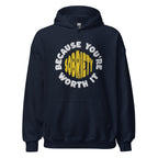 Sobriety: Because You're Worth It - Graphic Hoodie | Recovery Apparel