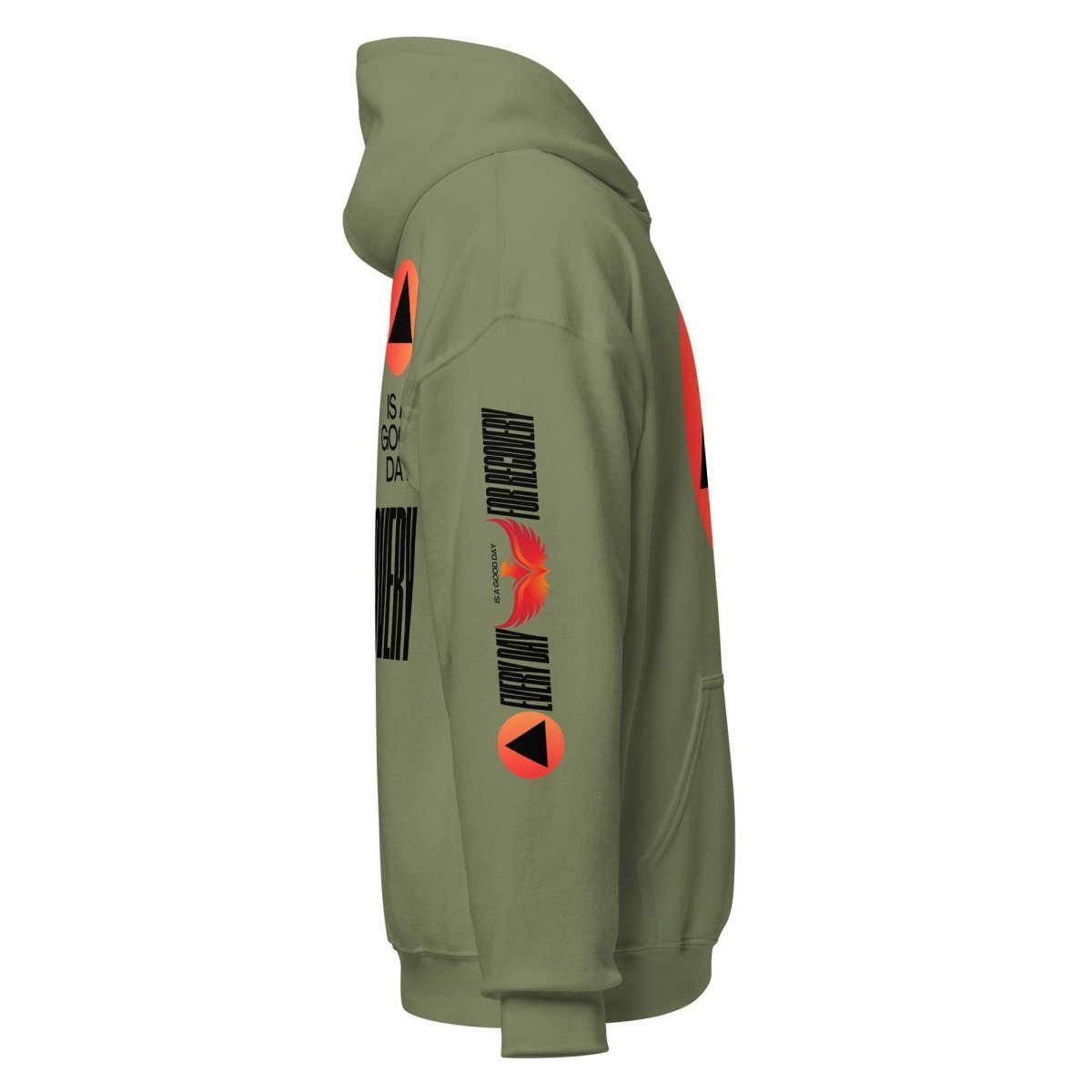 Every Day Is a Good Day for Recovery – Classic Hoodie for Cooler Days