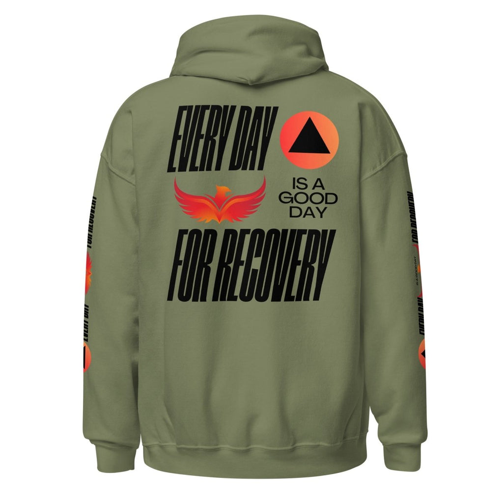 Every Day Is a Good Day for Recovery – Classic Hoodie for Cooler Days