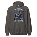 F.E.A.R. (Face Everything and Recover) Skeleton Biker Unisex Hoodie