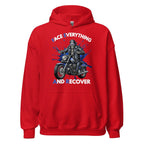 F.E.A.R. (Face Everything and Recover) Skeleton Biker Unisex Hoodie