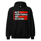 F.E.A.R. (Face Everything and Recover) Unisex Hoodie – Bold Sobriety Statement