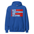 F.E.A.R. (Face Everything and Recover) Unisex Hoodie – Bold Sobriety Statement