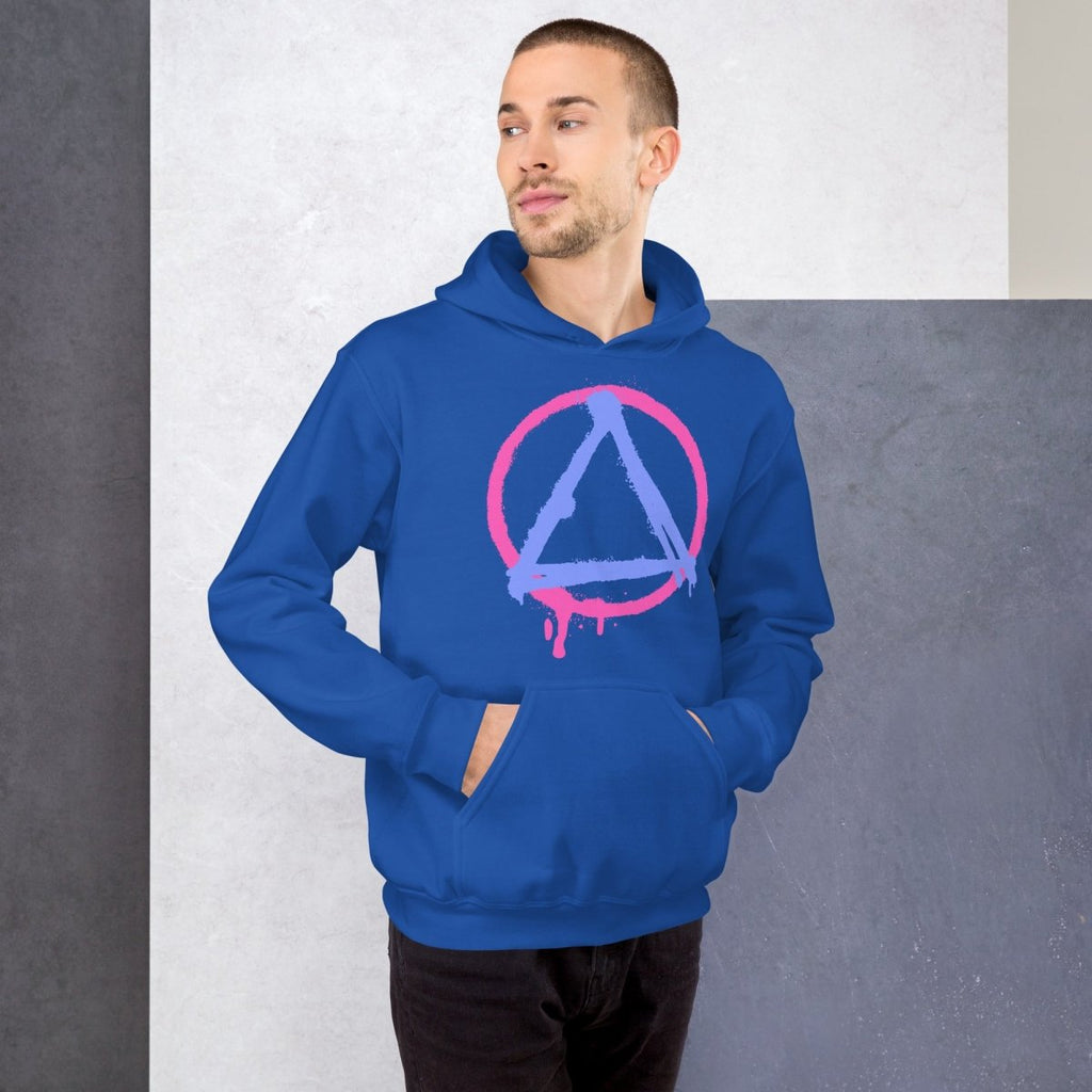Graffiti Sobriety Symbol Unisex Hoodie