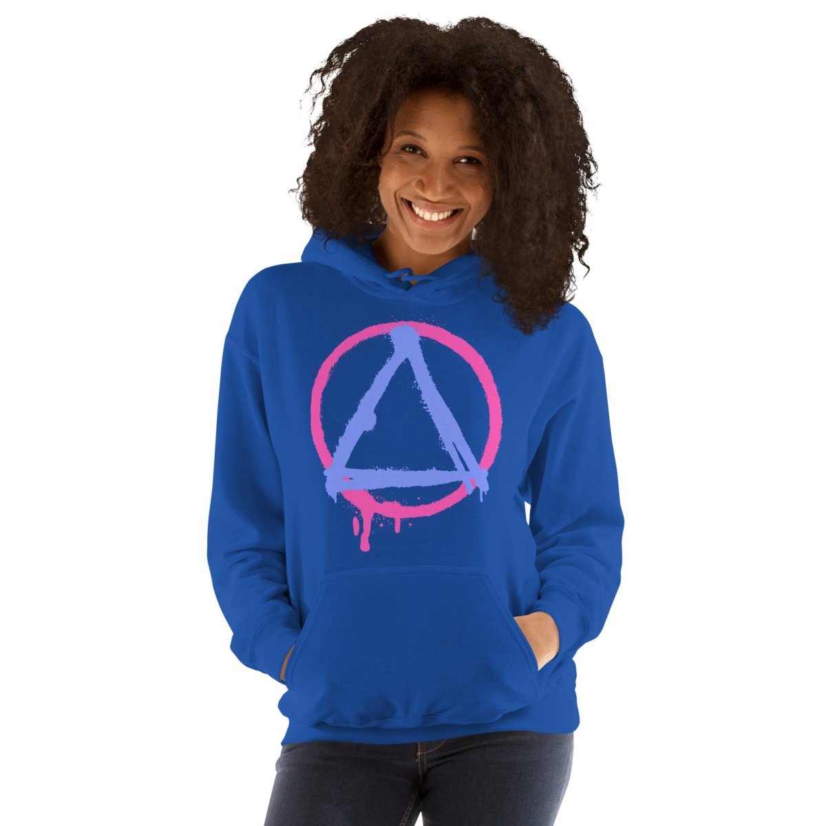 Graffiti Sobriety Symbol Unisex Hoodie