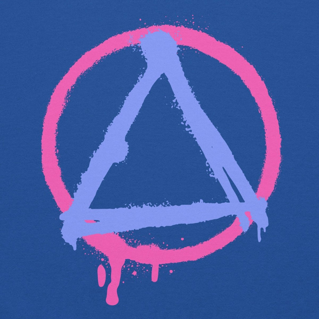 Graffiti Sobriety Symbol Unisex Hoodie