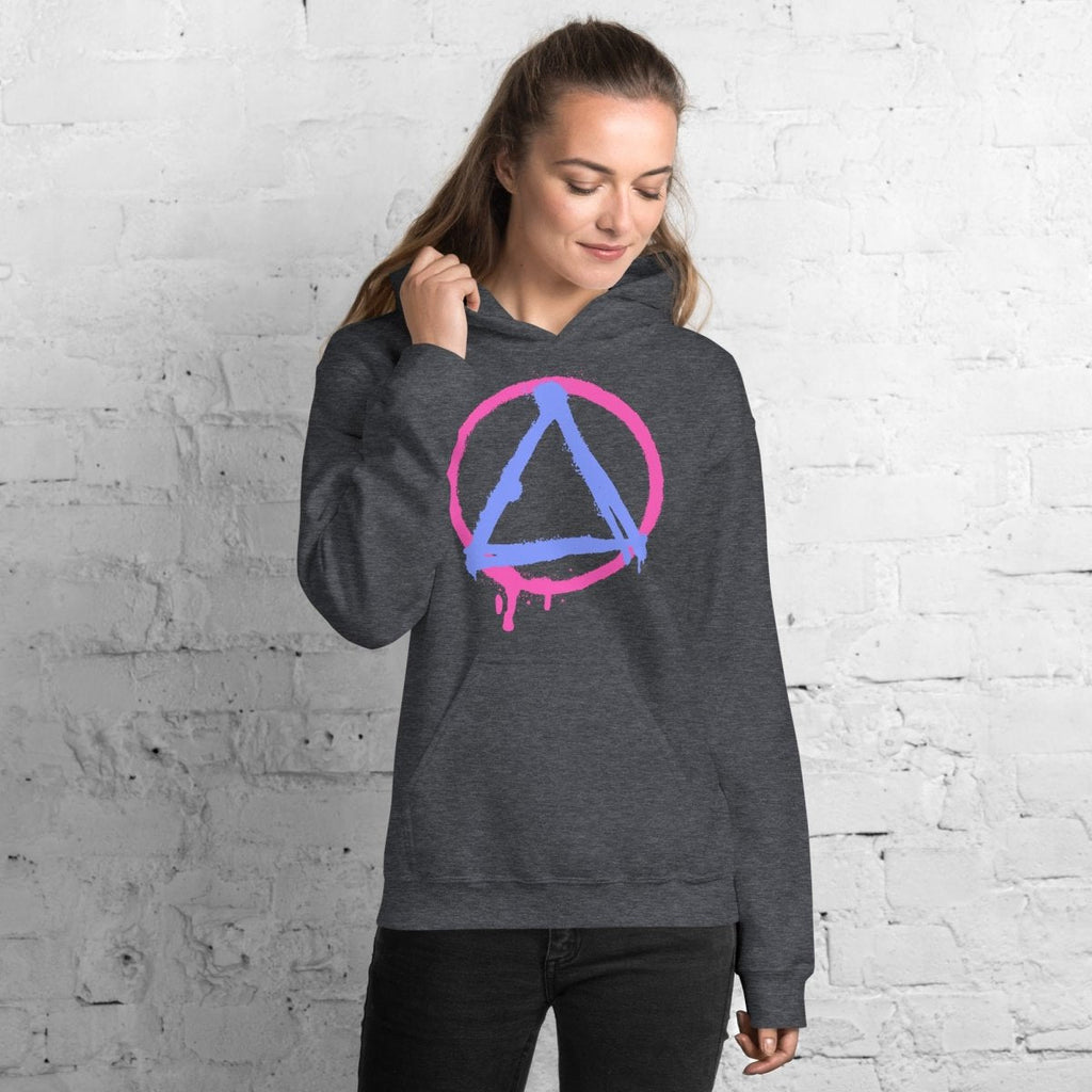 Graffiti Sobriety Symbol Unisex Hoodie